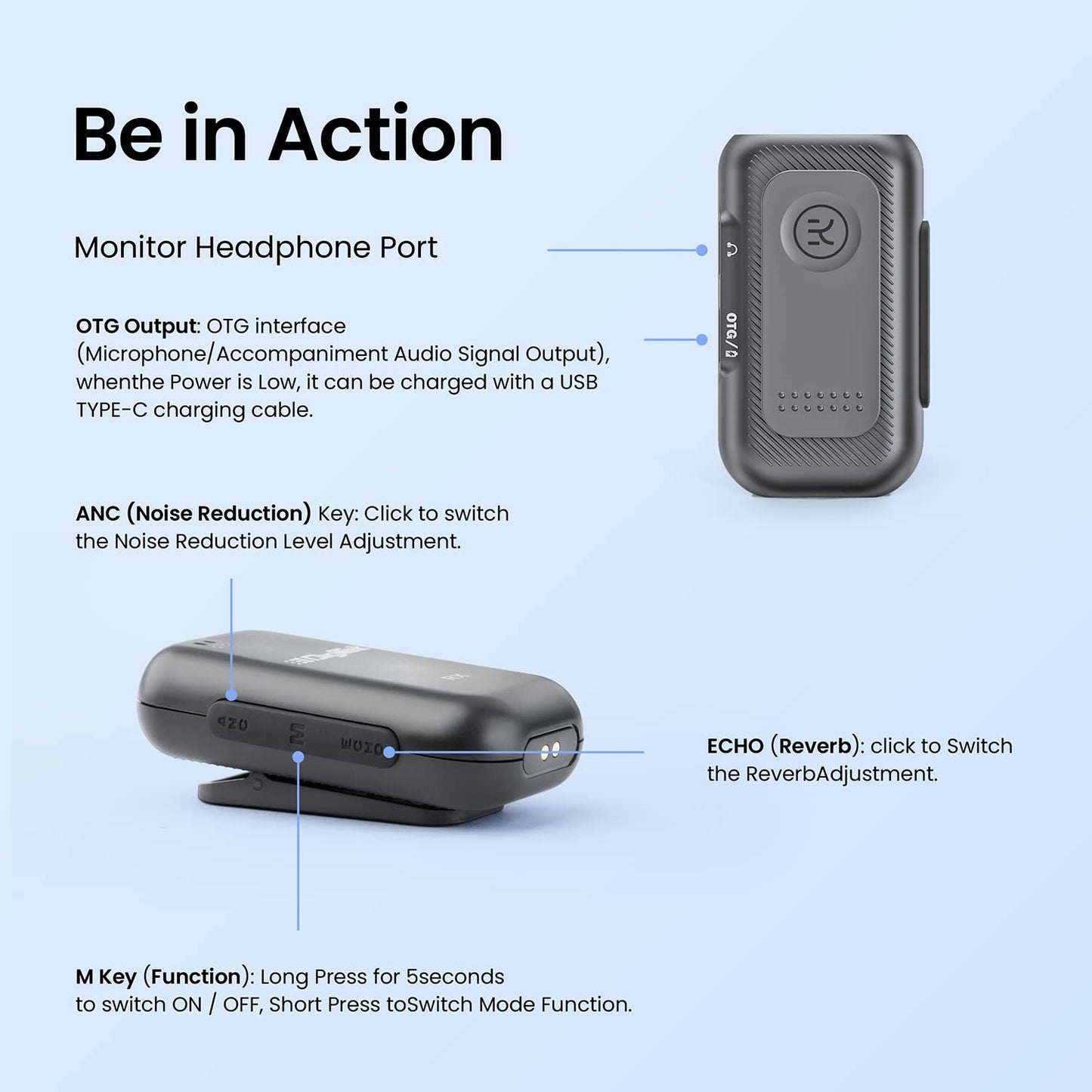 Digitek® DWM 101 Wireless Microphone