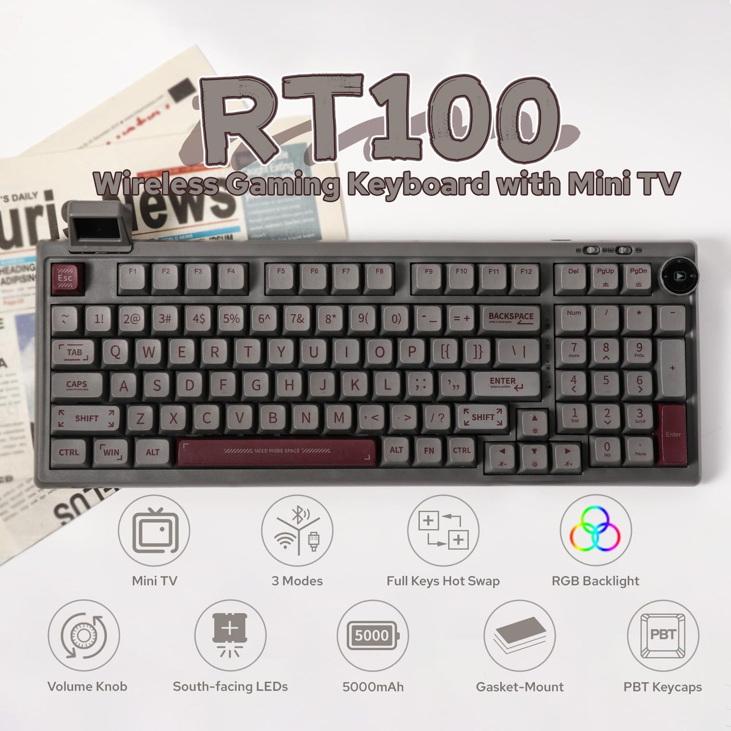 EPOMAKER RT100 97 Mechanical Keyboard