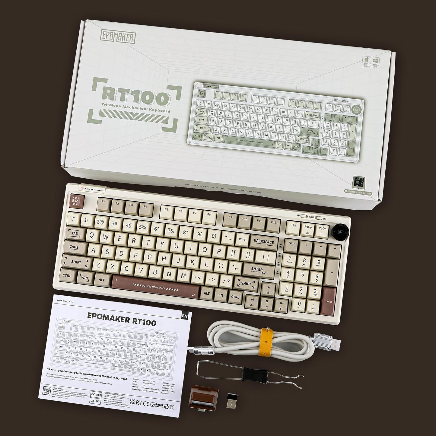 EPOMAKER RT100 97 Mechanical Keyboard