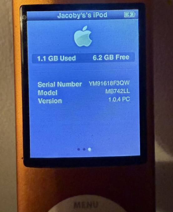 Apple iPod Nano (4rd Gen) MP3 Player