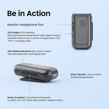Digitek® DWM 101 Wireless Microphone