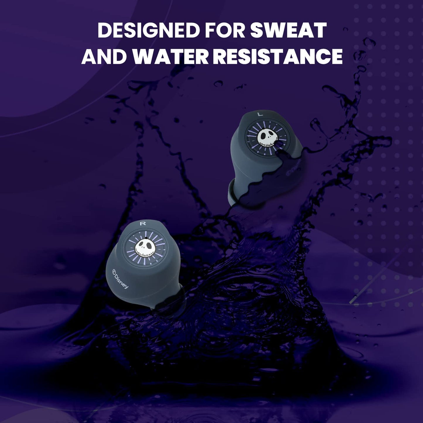 Disney Nightmare Glow in The Dark TWS Earbuds