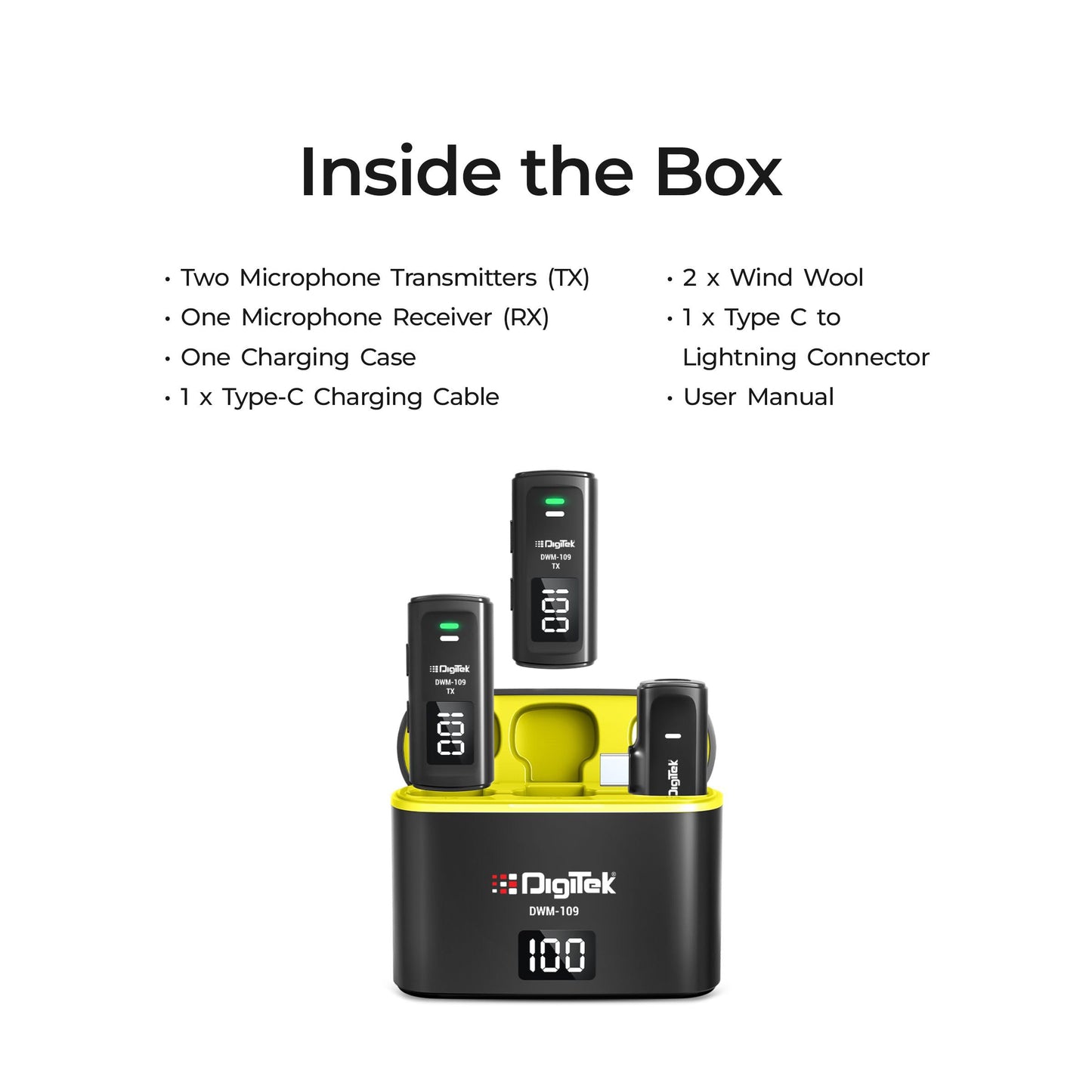 Digitek® DWM 101 Wireless Microphone