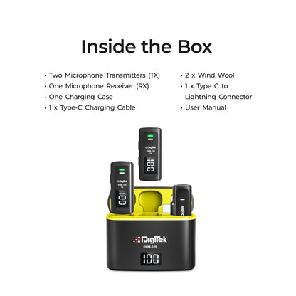 Digitek® DWM 101 Wireless Microphone