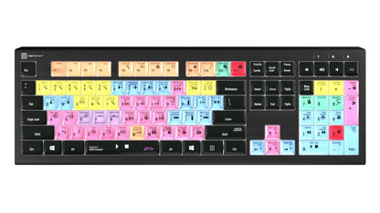 Logickeyboard 'Titan' Wireless Backlit For Video Editor