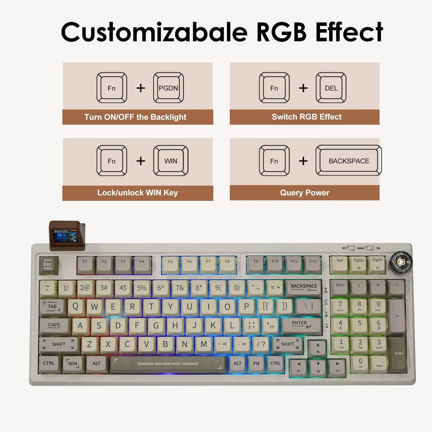 EPOMAKER RT100 97 Mechanical Keyboard