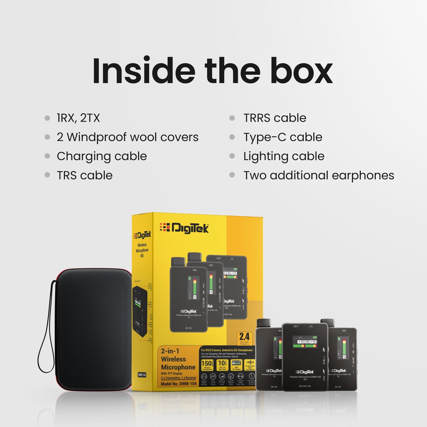 Digitek® DWM 101 Wireless Microphone