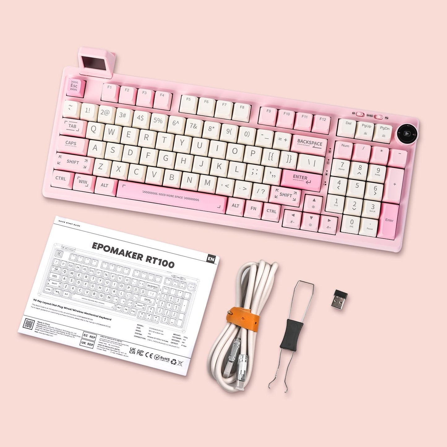 EPOMAKER RT100 97 Mechanical Keyboard