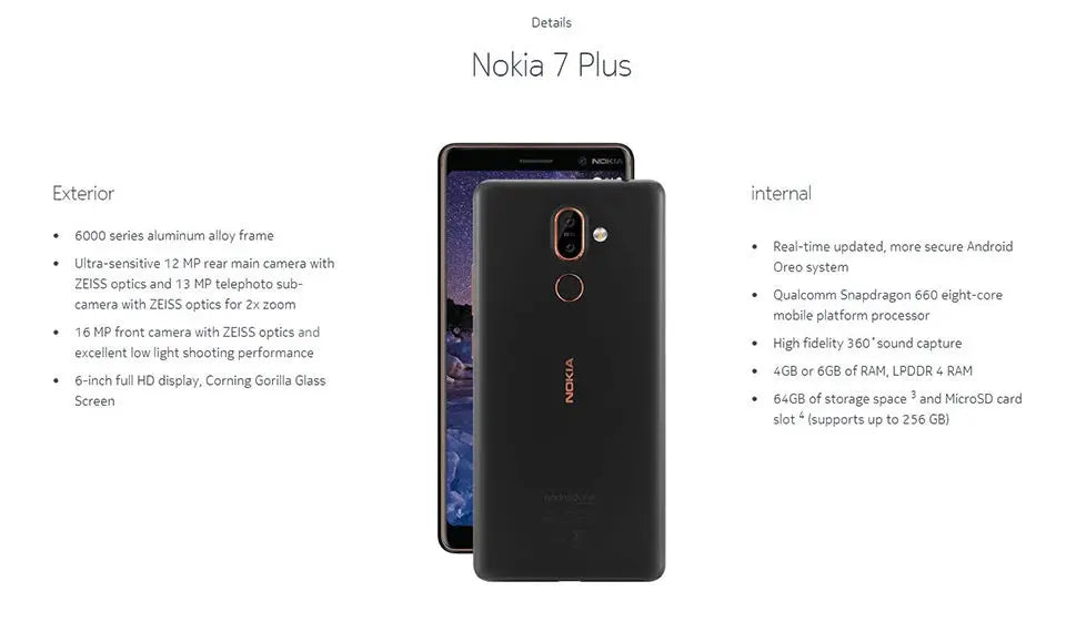 Nokia 7 Plus – Imported from Dubai (New & Unused)