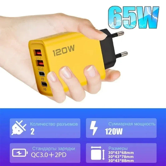 120W QC3.0 Quick Chargers