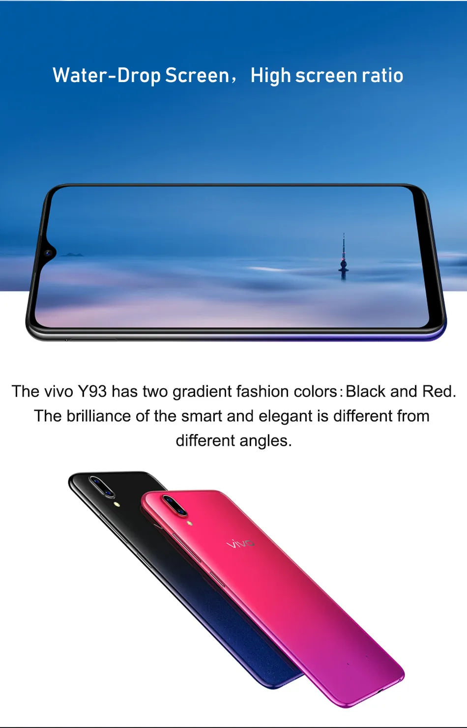 Vivo Y93 – Imported from Dubai (New & Unused)