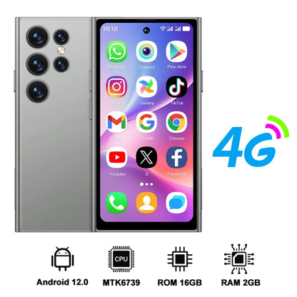 SERVO S27 Mini 4G Version Small Smartphone Android 12.0 OS ROM 16/64GB Google Play Face Unlock Compact Smart Phone Dual SIM Card