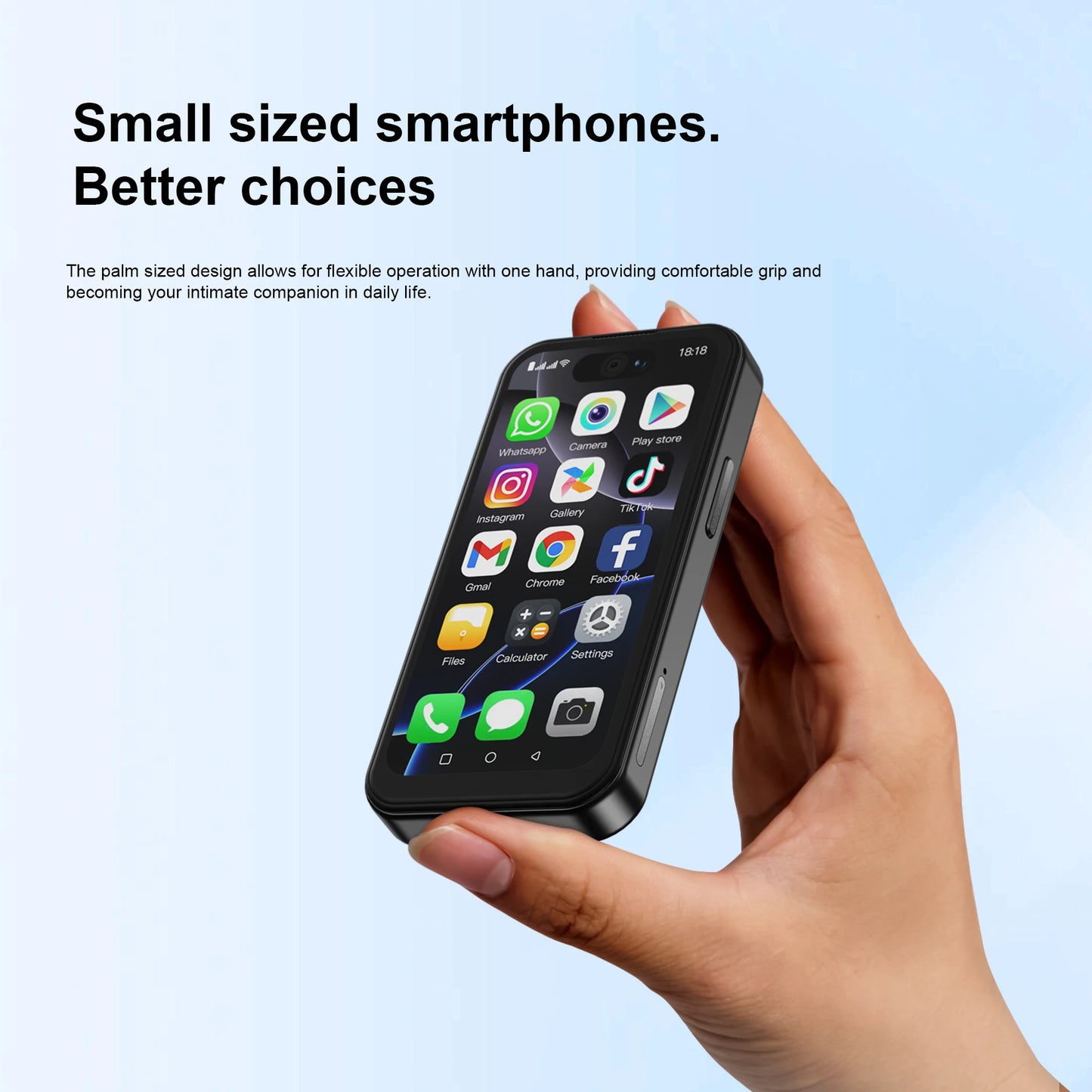 SIA PRO6 Mini 4G Smartphone (8GB RAM, 512GB Storage)