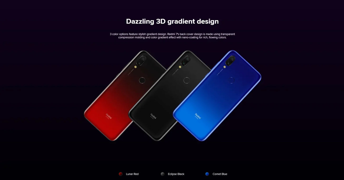 Xiaomi Redmi 7 – Imported from Dubai (New & Unused)