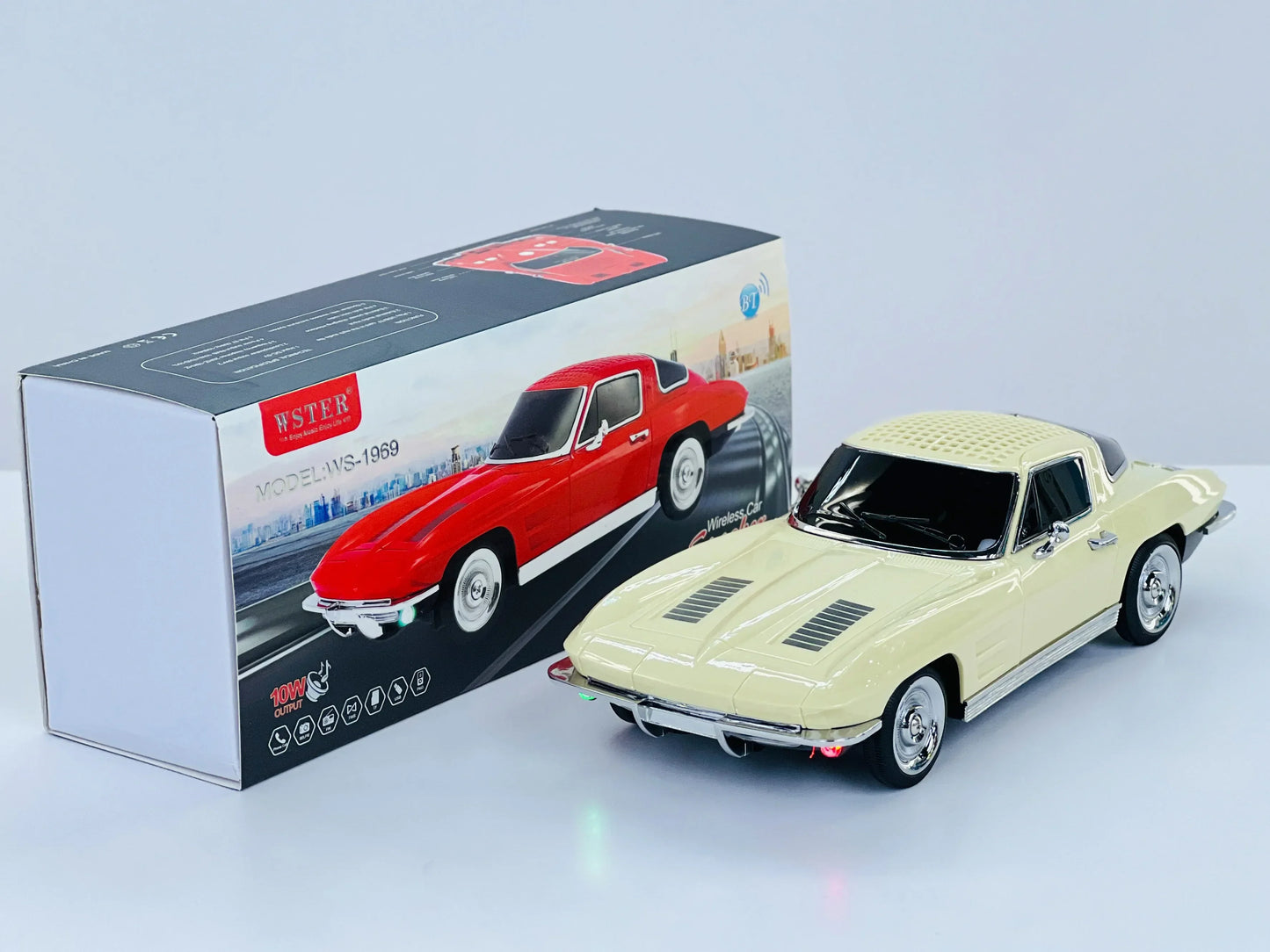 1969 Chevrolet Corvette  Car Shaped Bluetooth Speaker