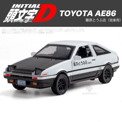 D AE86 Alloy Car