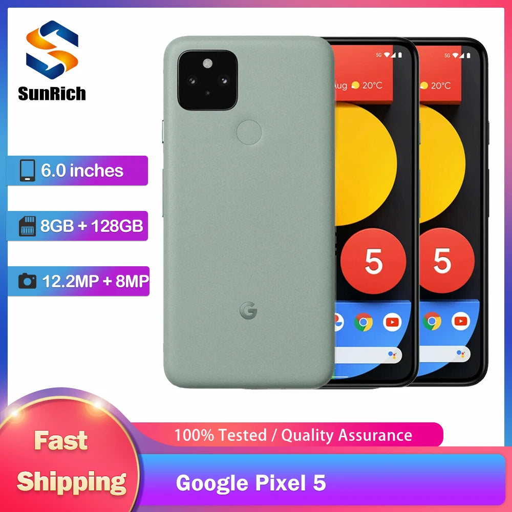 Google Pixel 5 – Imported from Dubai (New & Unused)