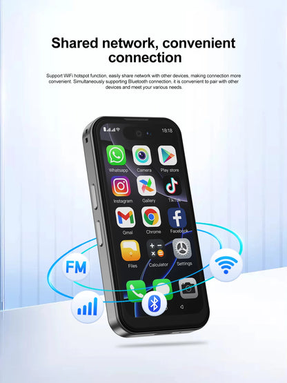 SIA PRO6 Mini 4G Smartphone (8GB RAM, 512GB Storage)