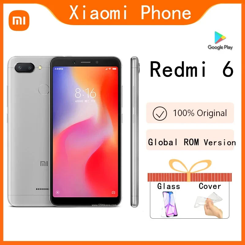 Xiaomi Redmi 6 (4GB RAM / 64GB Storage) – Imported from Dubai