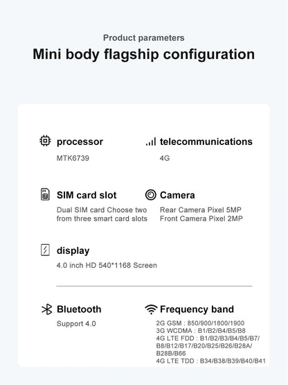 SERVO S27 Mini 4G Version Small Smartphone Android 12.0 OS ROM 16/64GB Google Play Face Unlock Compact Smart Phone Dual SIM Card
