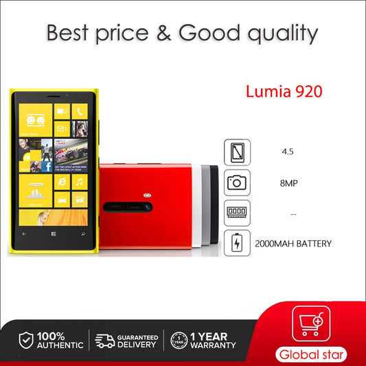 Nokia Lumia 920 – Imported from Dubai (New & Unused)