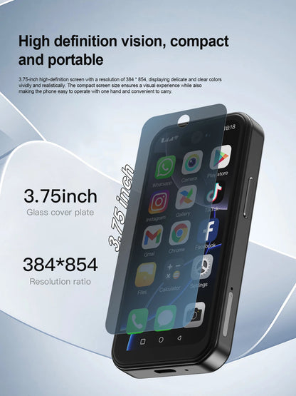 SIA PRO6 Mini 4G Smartphone (8GB RAM, 512GB Storage)