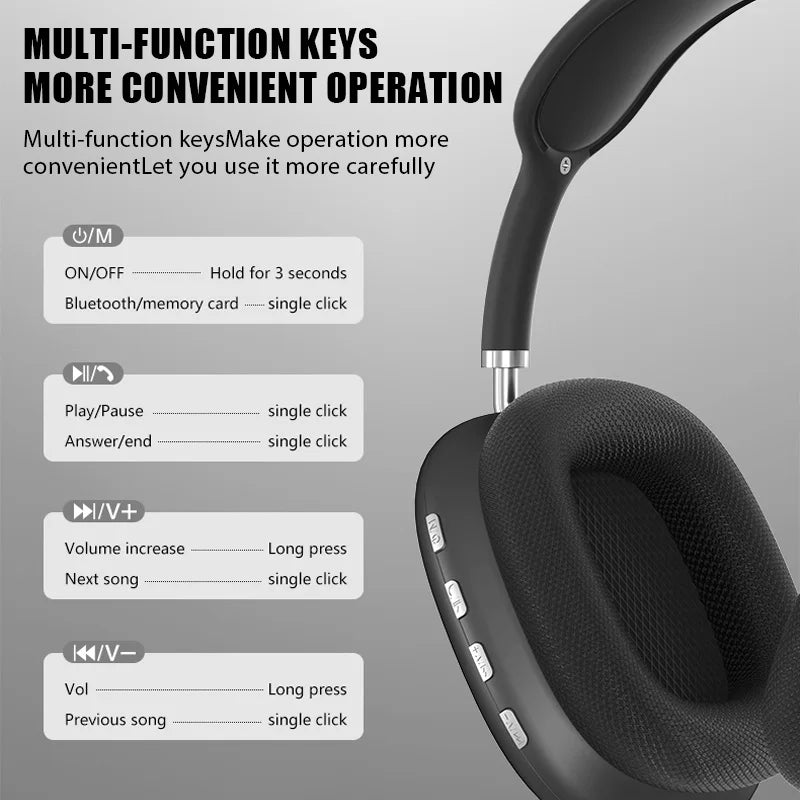 App-le Wireless Bluetooth Headphones