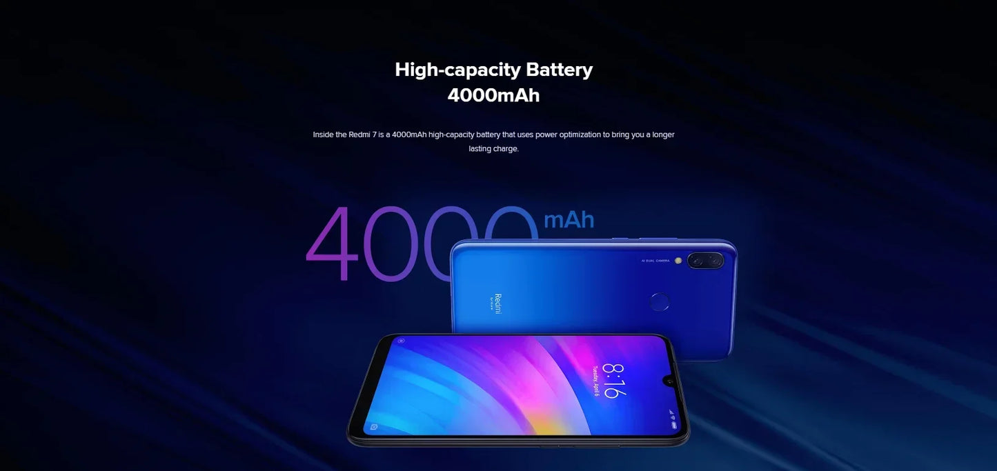 Xiaomi Redmi 7 – Imported from Dubai (New & Unused)