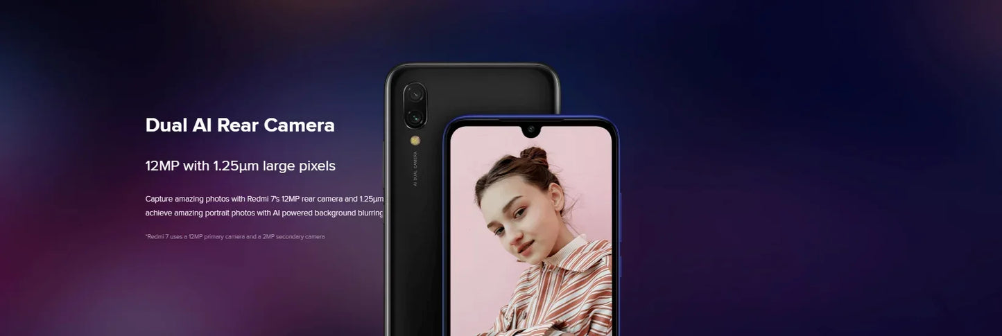 Xiaomi Redmi 7 – Imported from Dubai (New & Unused)