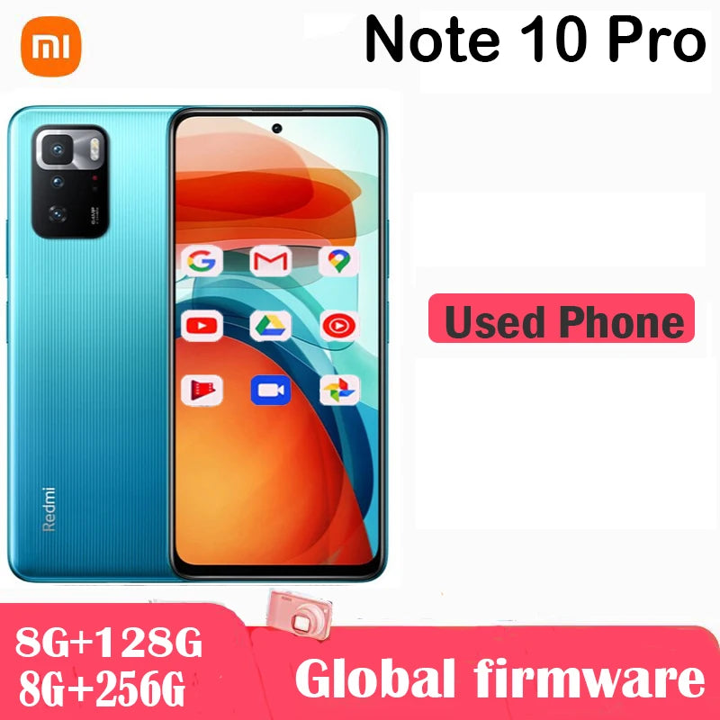 Xiaomi Redmi Note 10 Pro – Imported from Dubai (New & Unused)