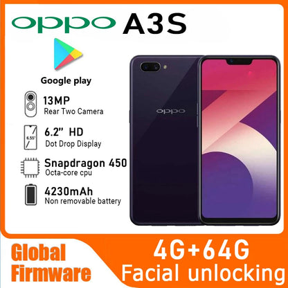 OPPO A3S – Imported from Dubai (New & Unused)