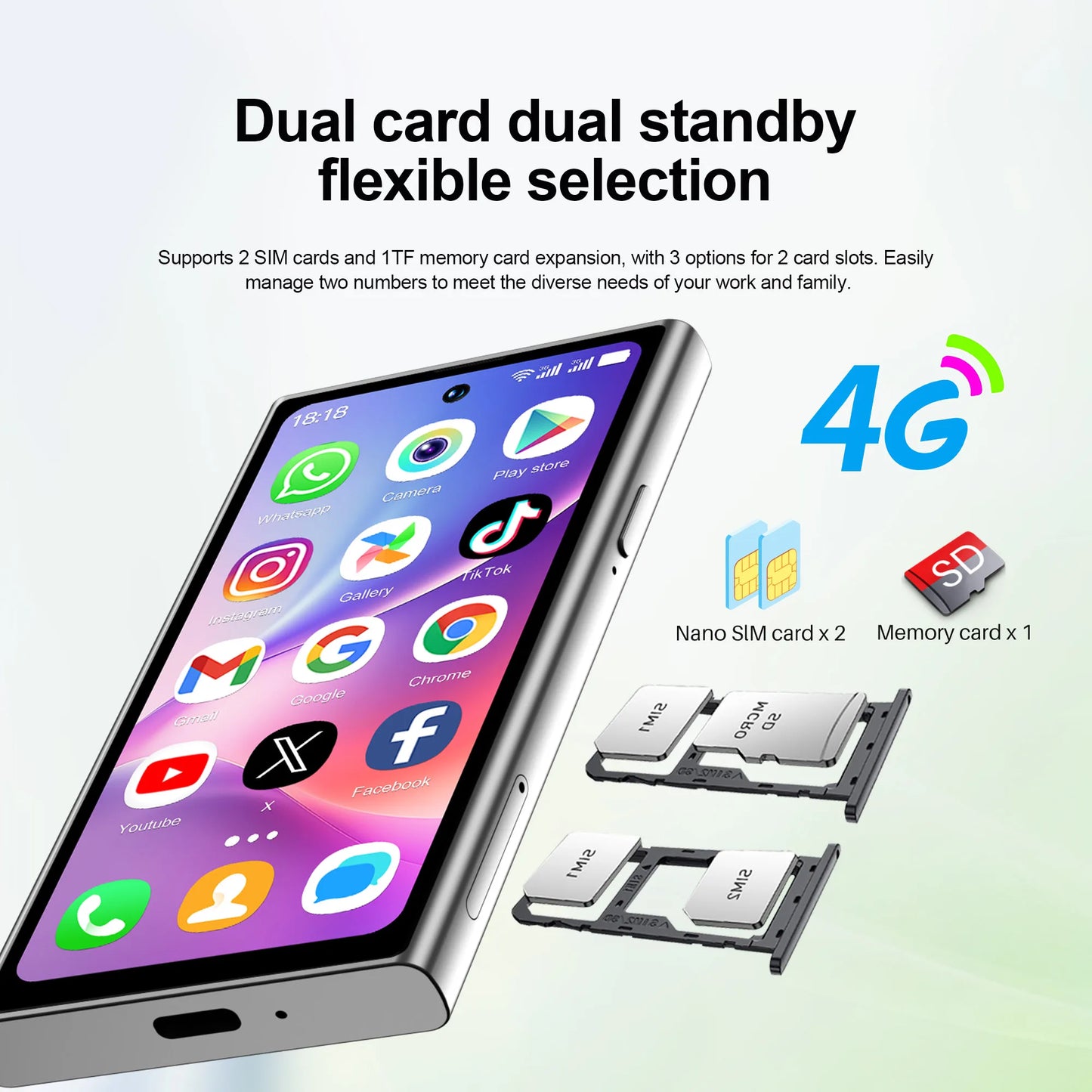 SERVO S27 Mini 4G Version Small Smartphone Android 12.0 OS ROM 16/64GB Google Play Face Unlock Compact Smart Phone Dual SIM Card